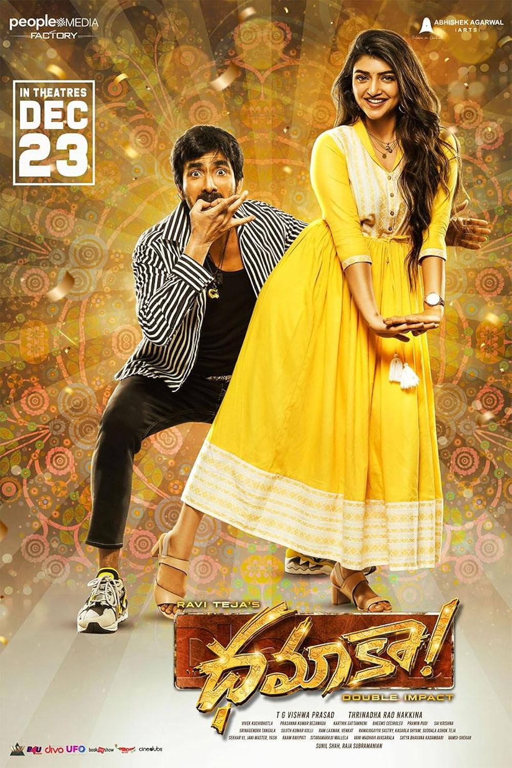 Dhamaka Poster